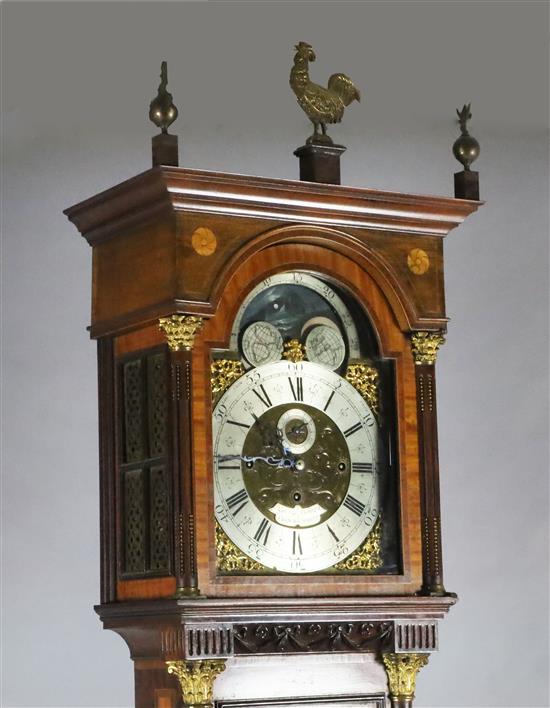George Graham Clockmaker. A 19th century Dutch? chiming longcase clock